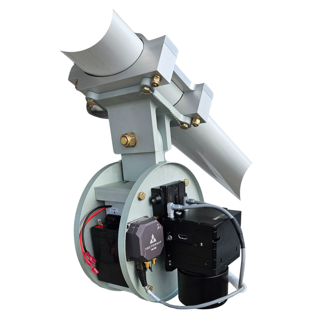 Camera swing mount payload