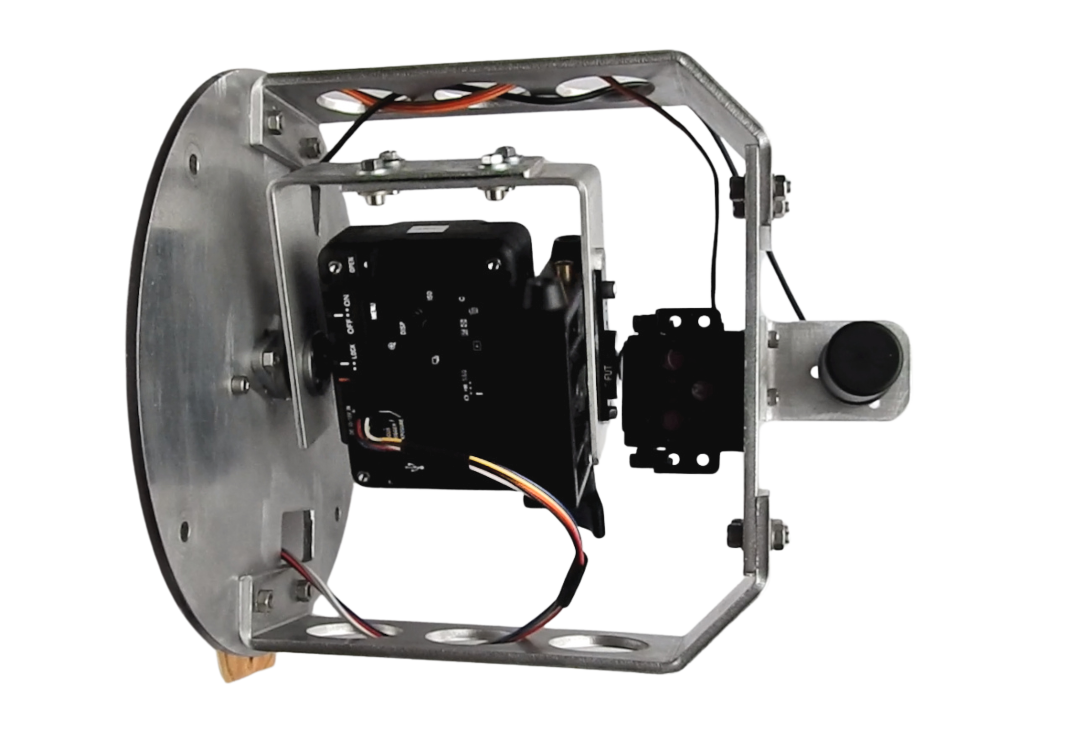 Camera swing mount payload